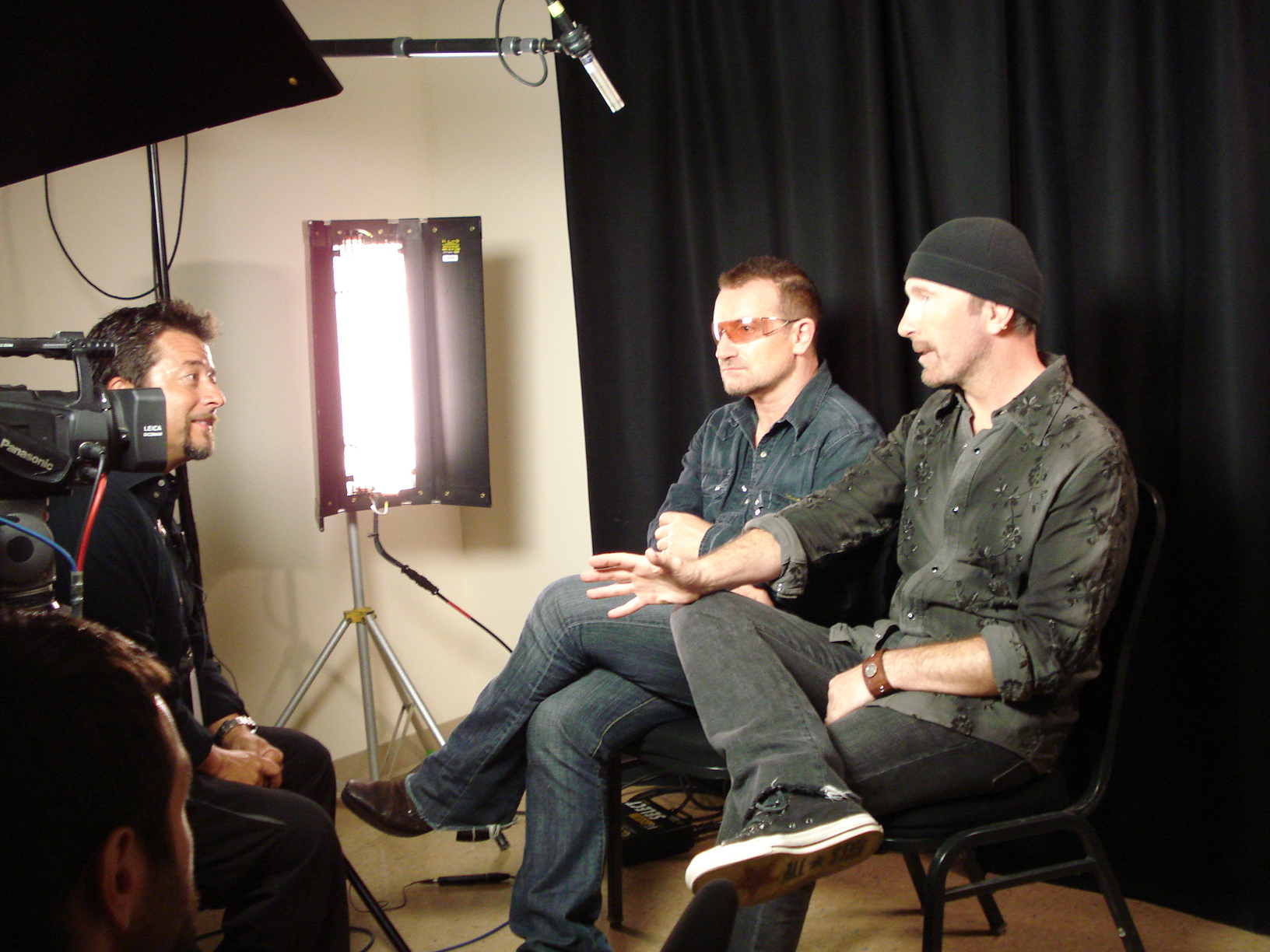 Directing a film project with Bono & the Edge 2012