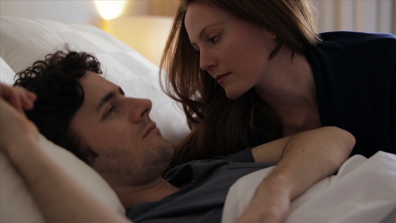 Danielle Brewer and Anthony Slater in First Sleep - Film 2011