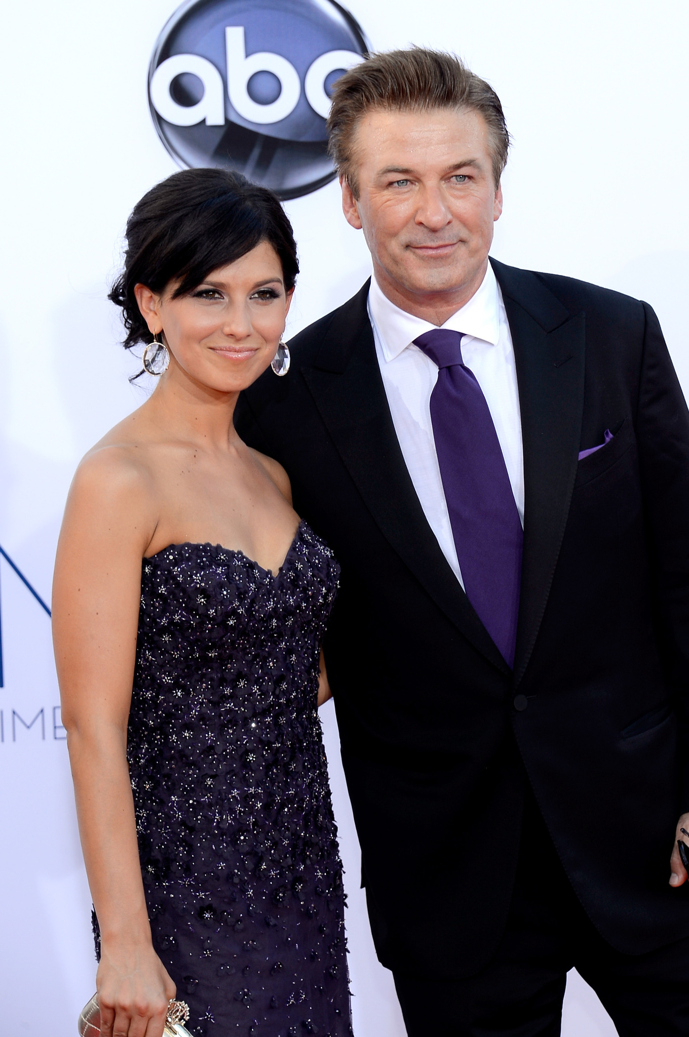 Alec Baldwin and Hilaria Baldwin at event of The 64th Primetime Emmy Awards (2012)