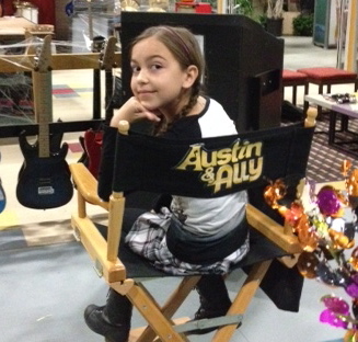 On Set of Austin & Ally