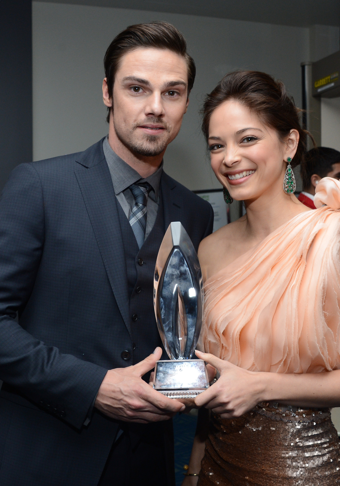 Kristin Kreuk and Jay Ryan at event of The 39th Annual People's Choice Awards (2013)