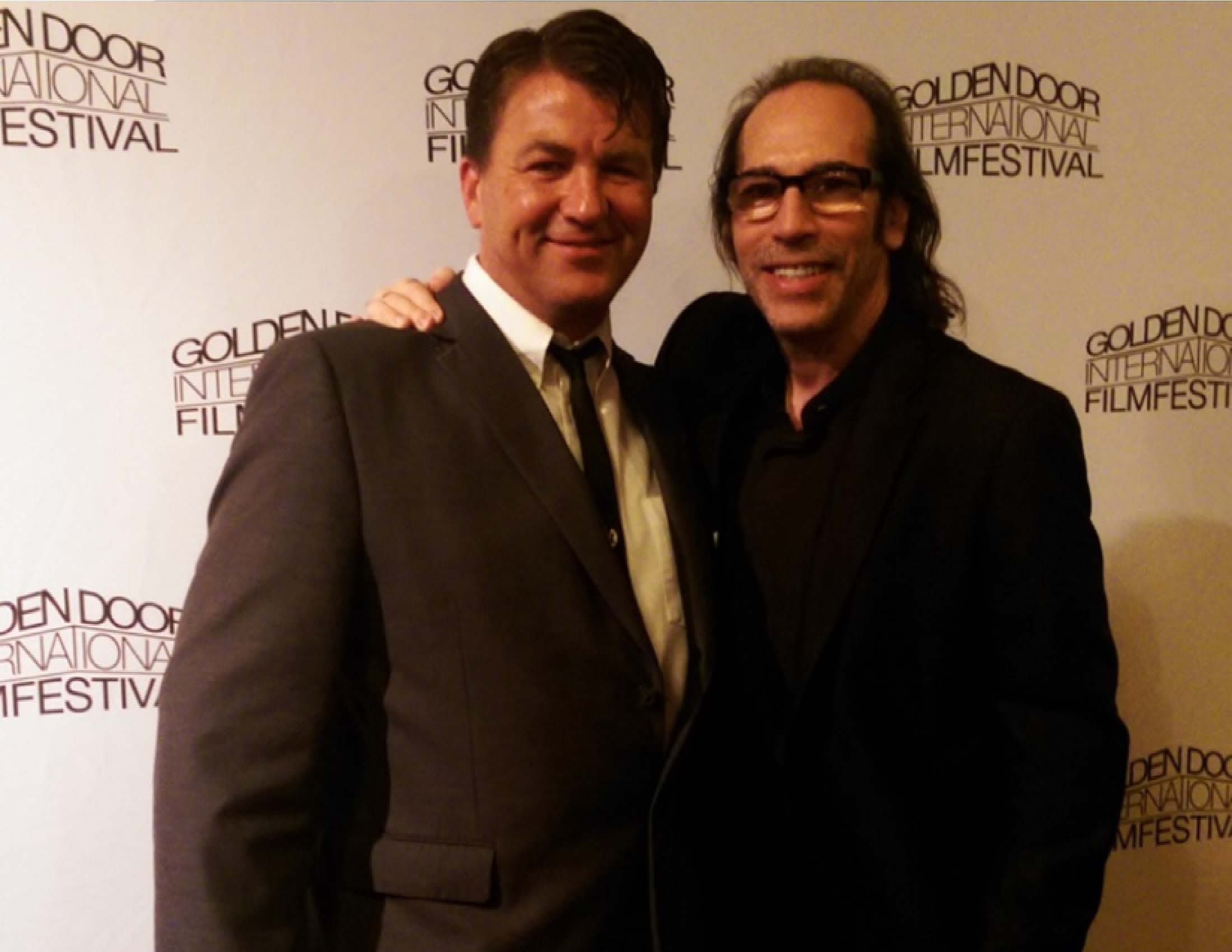 At the Golden Door International Film Festival for Lamotta: the Bronx Bull, with director Martin Guigui.