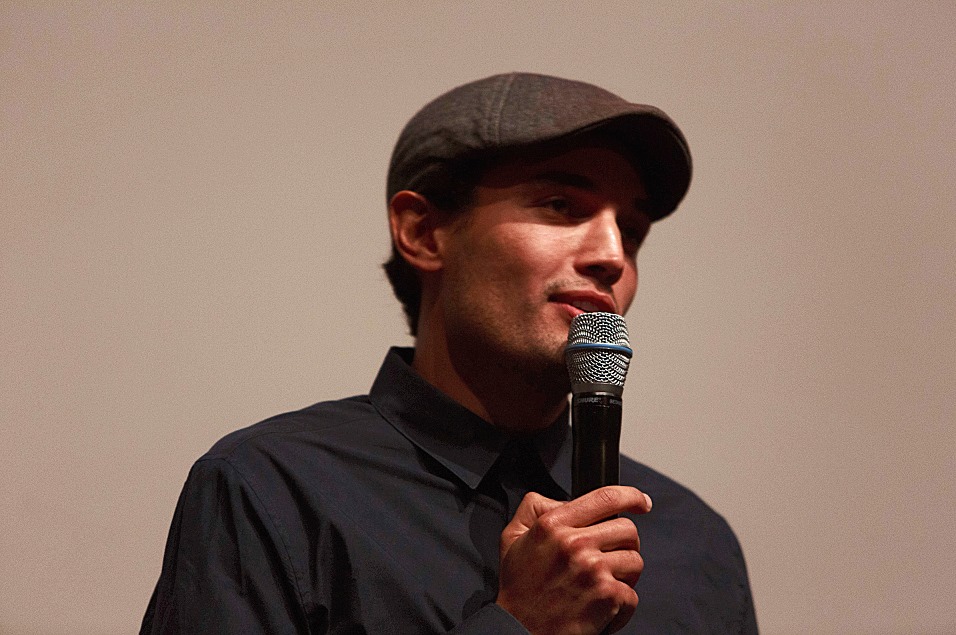 Ayoub Qanir at the Edinburgh International Film Festival