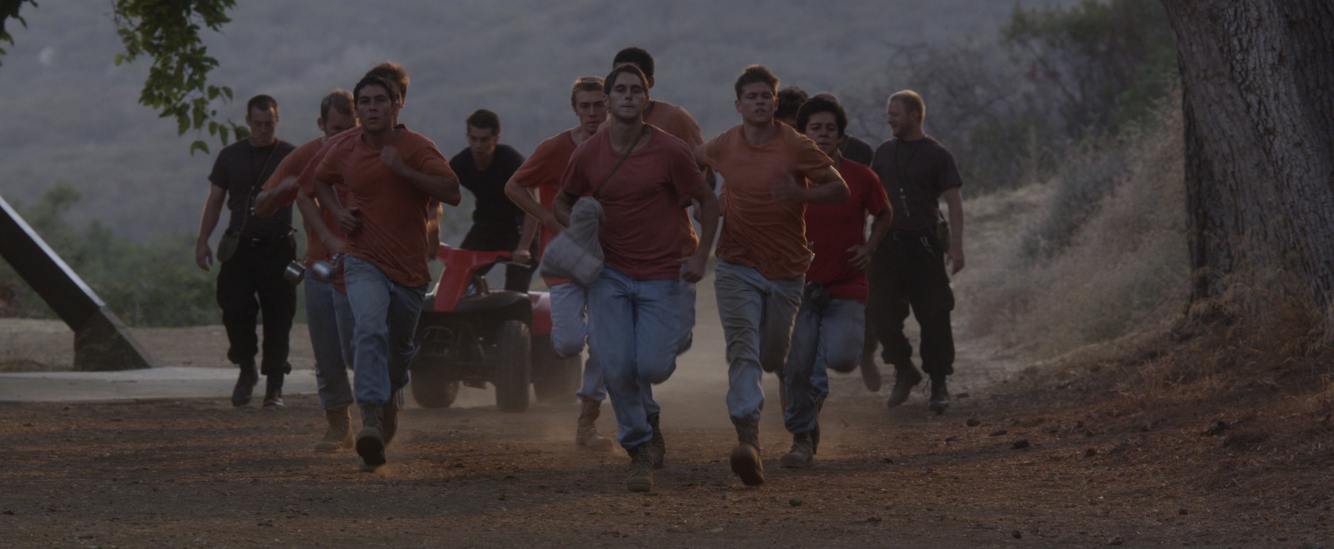 Still of Michael Rousselet, Stephen Todt, Mackenzie Sidwell Graff, Clayton LaDue and P.J. Boudousqué in Coldwater (2013)