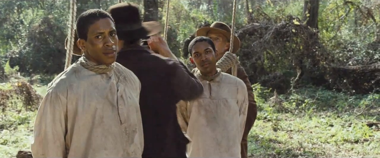 Andre Shanks and Kelvin Harrison in '12 Years A Slave'