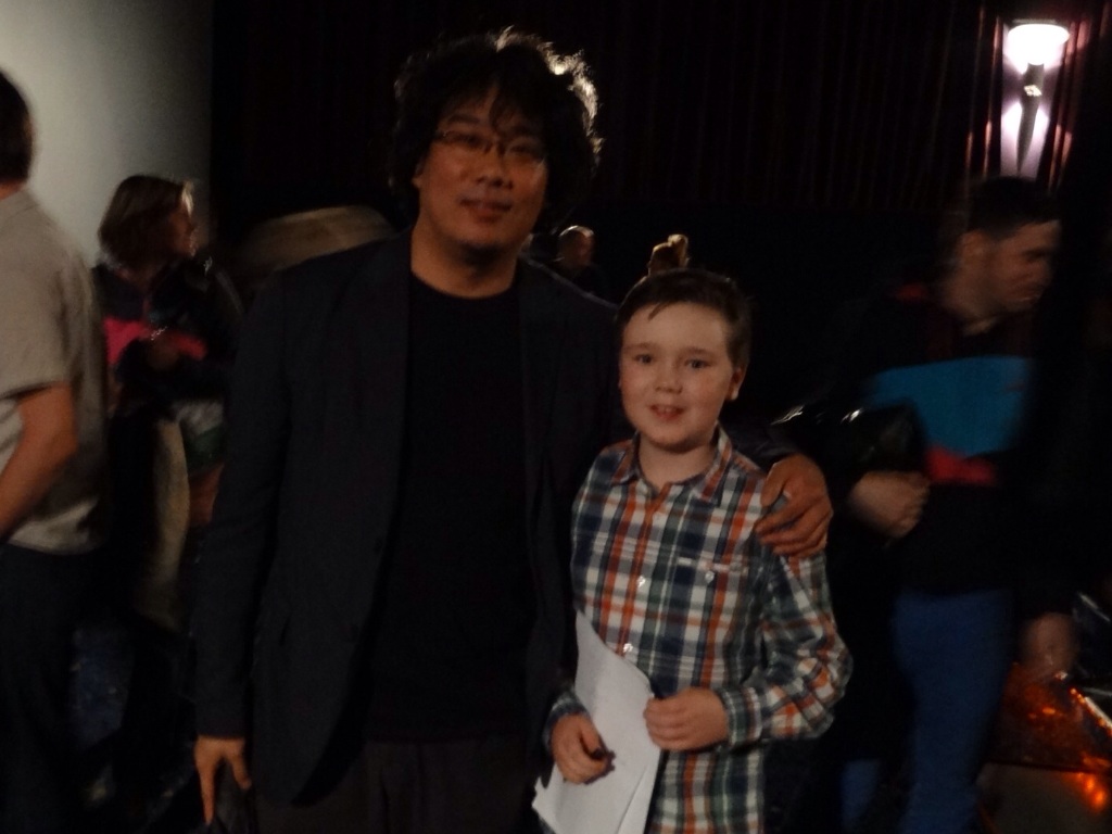 Sean Connor Renwick with Joon Ho Bong (director of Snowpiercer)