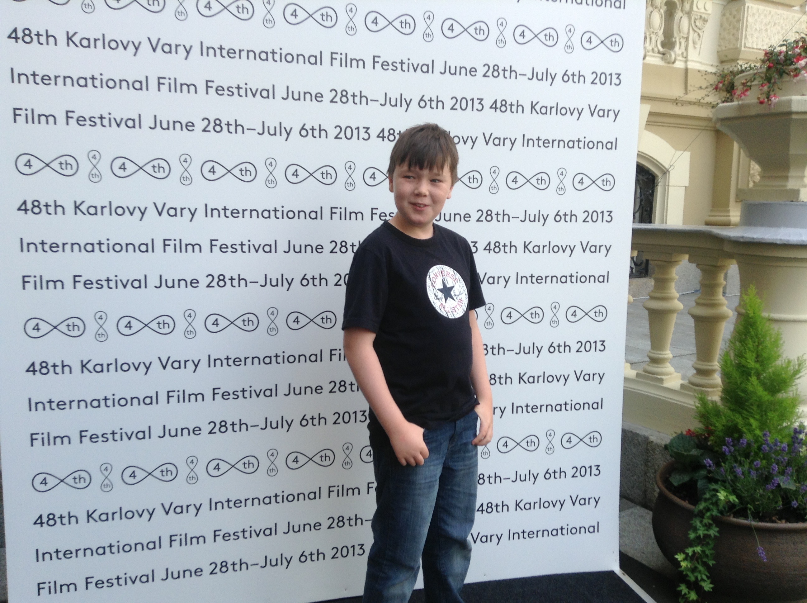 Sean Connor Renwick at Karlovy Vary international film festival June 2013