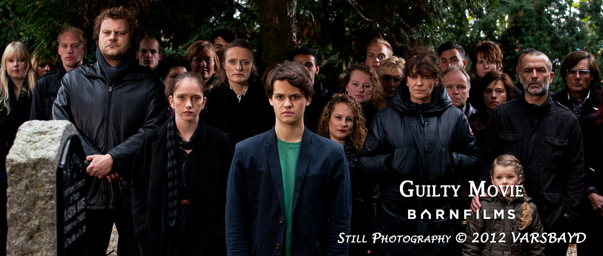 Still from Guilty Movie with Bas Keijzer, Jet Gardner, Trudi Klever, Alex Hendrickx, Renée Fokker and Raymond Thiry