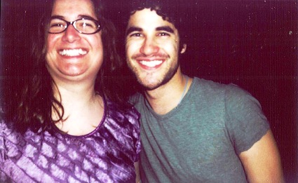 Kimberly M. Lowe and actor/musician/producer Darren Criss