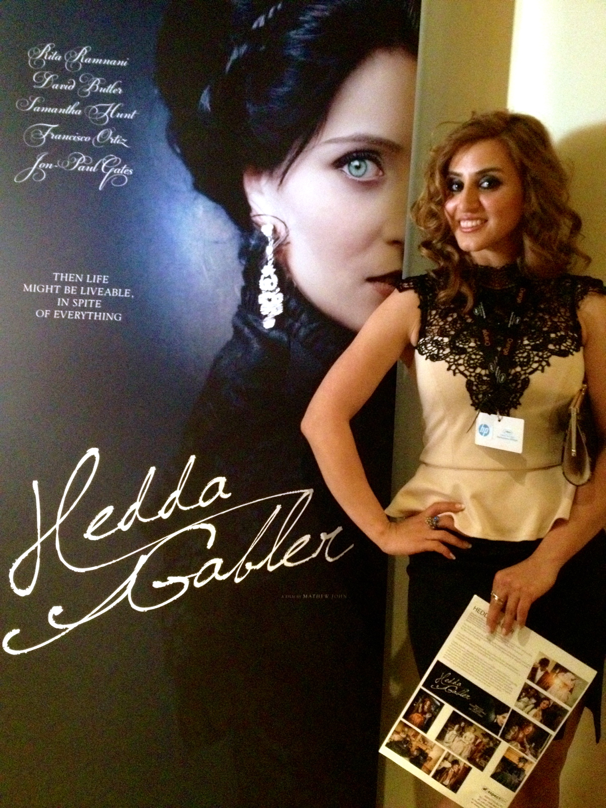 Hedda Gabler Trailer Launch Halle Handji (Second Unit Director)