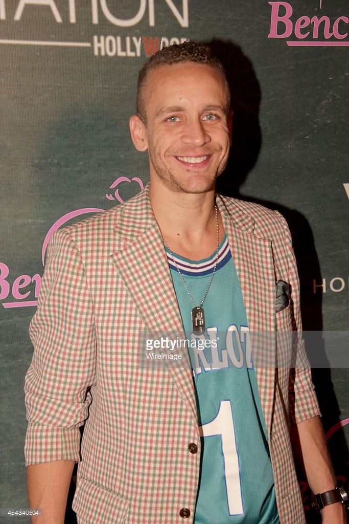 Actor David Nathie Barnes arrives at the Benchwarmer Back To School Red Carpet Party at the W Hollywood on August 28, 2014 in Hollywood, California