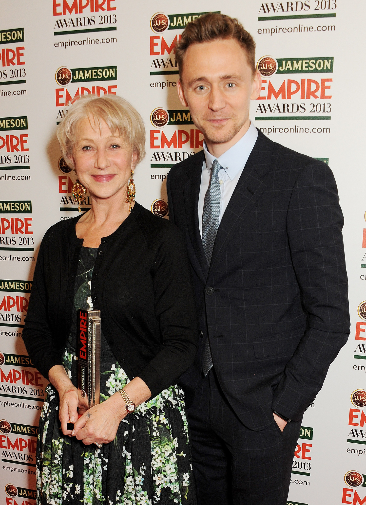 Helen Mirren and Tom Hiddleston