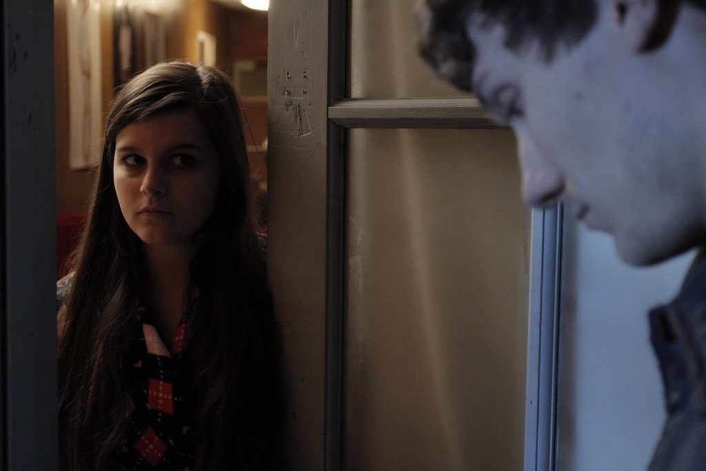 Still of Tara Roberts and Jarrod Cuthrell in The Unreinable Compulsion