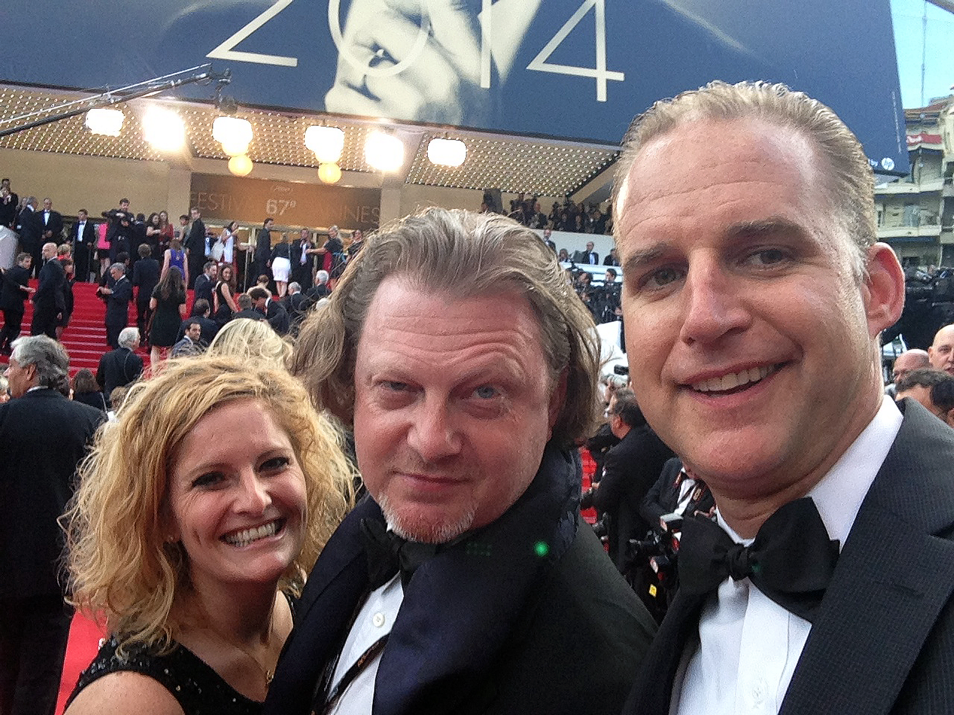 2014 walking the carpet at Cannes!