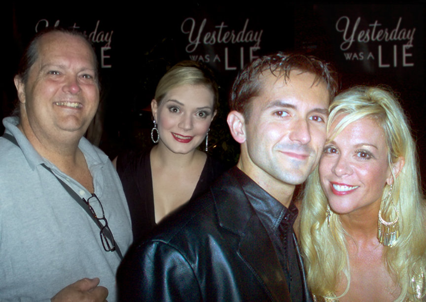 Michael on the red carpet at the wrap party for 