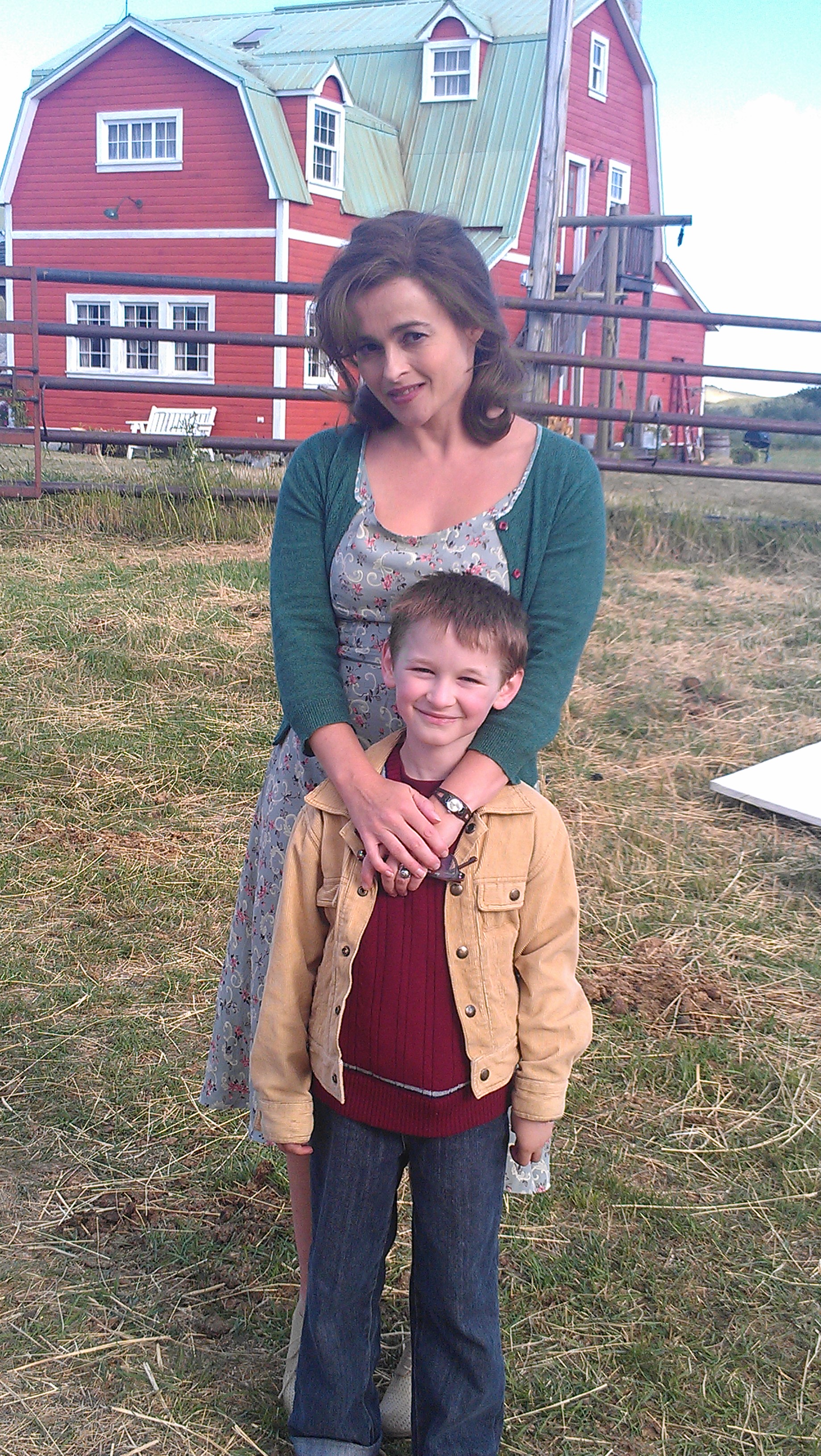 David Raynolds and actress Helena Bonham Carter