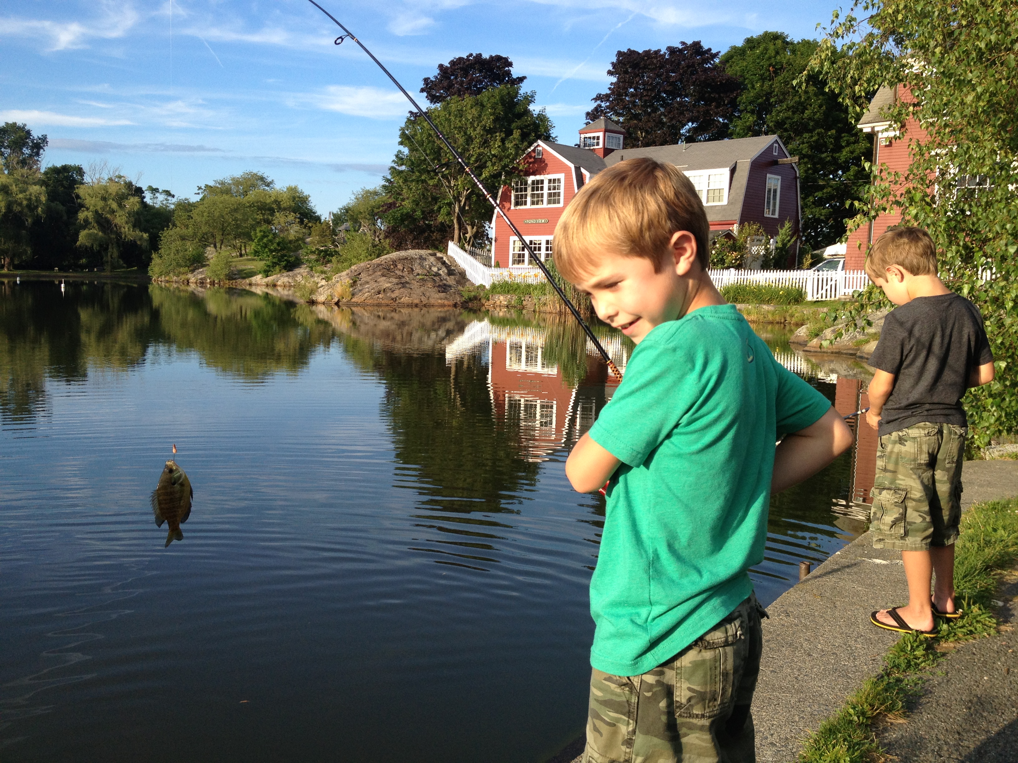 Fishing in Marblehead