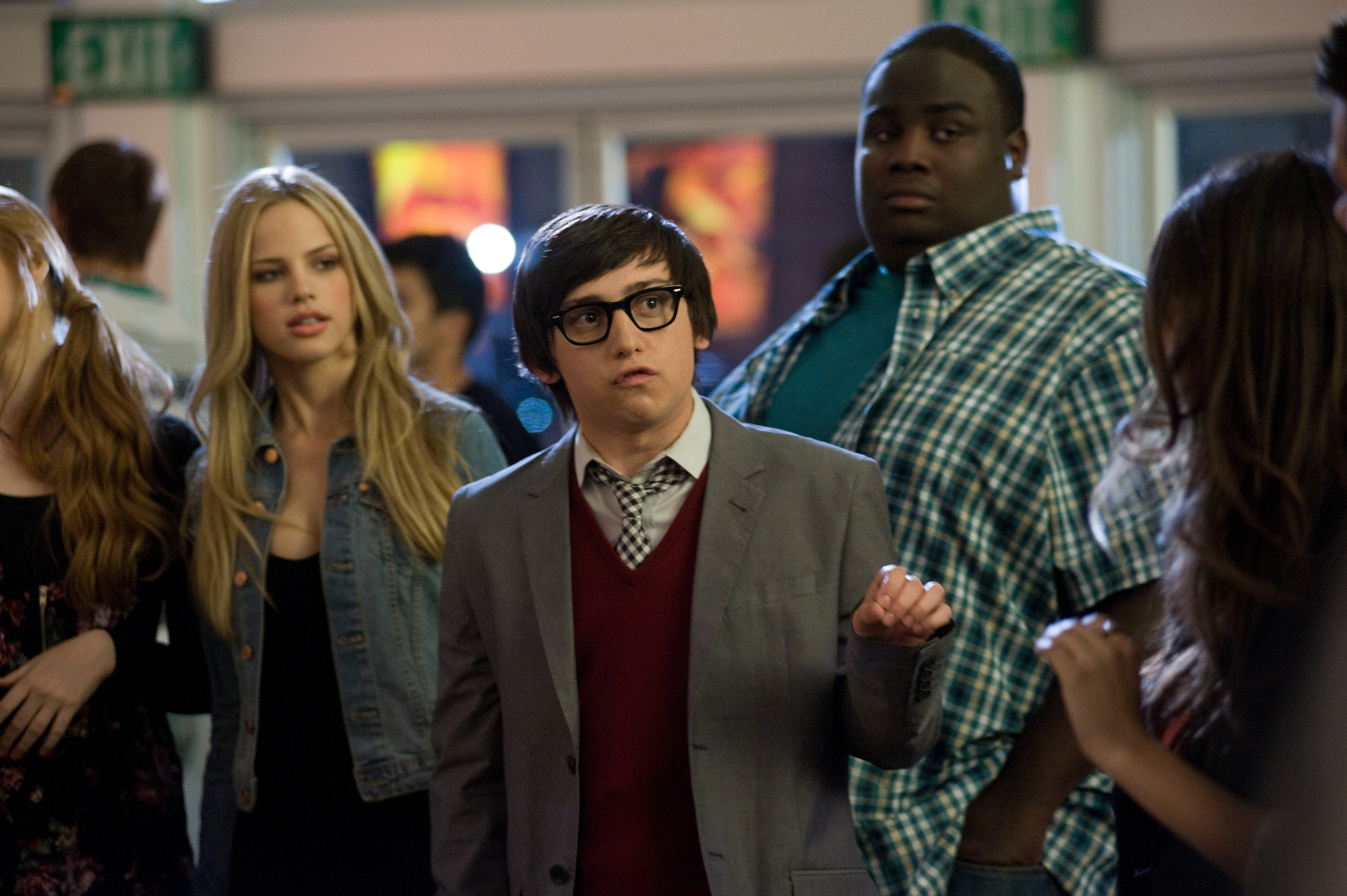 Still of Craig Roberts, Lamarcus Tinker and Halston Sage in The First Time (2012)