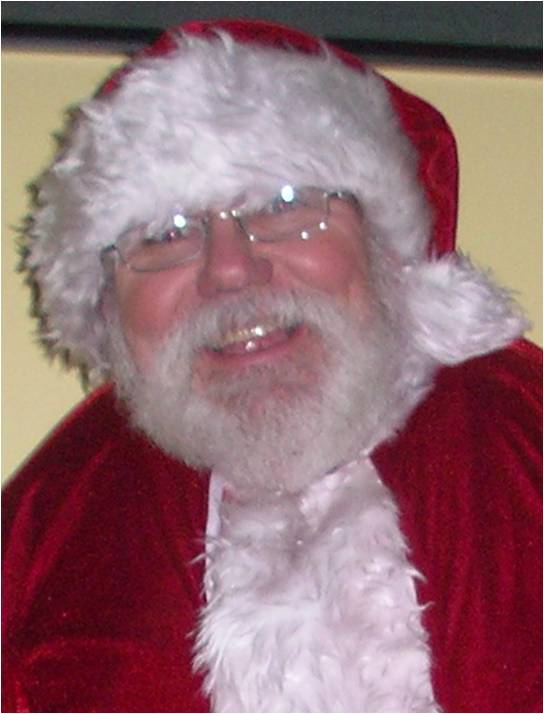 Santa Claus in local appearance