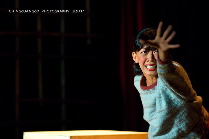 Lily Chu as Lena St. Clair, The Joy Luck Club, Produced by Repertory Philippines, Directed by Anton Juan