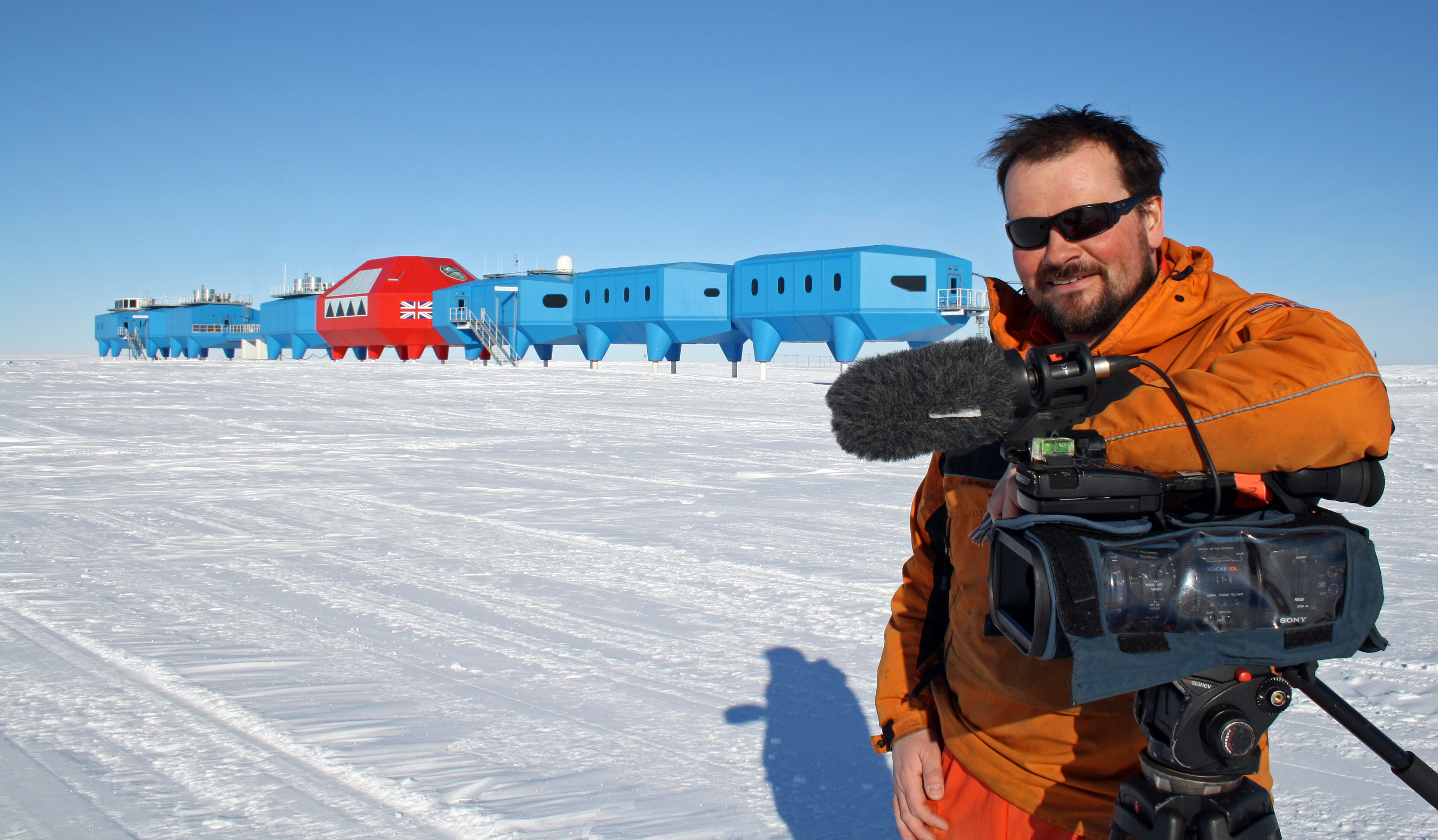 Kirk Watson and Halley VI Research Station Antarctica