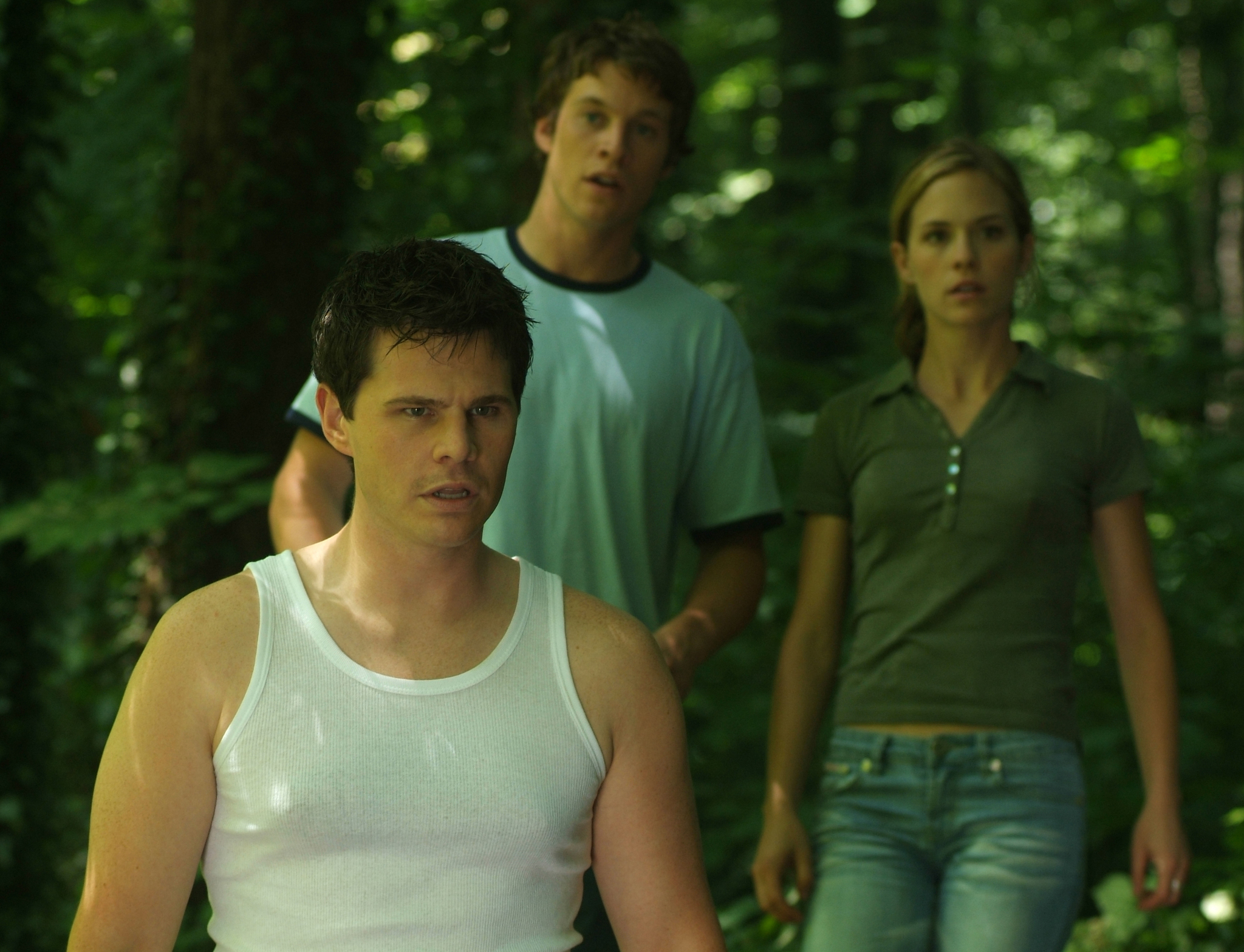 Still of Ian Reed Kesler, Alicia Ziegler and Chad Michael Collins in Juodojo ežero paslaptis 2 (2007)