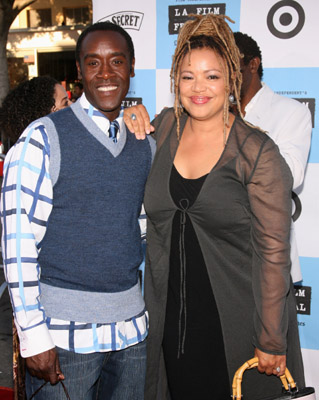 Don Cheadle and Kasi Lemmons at event of Talk to Me (2007)