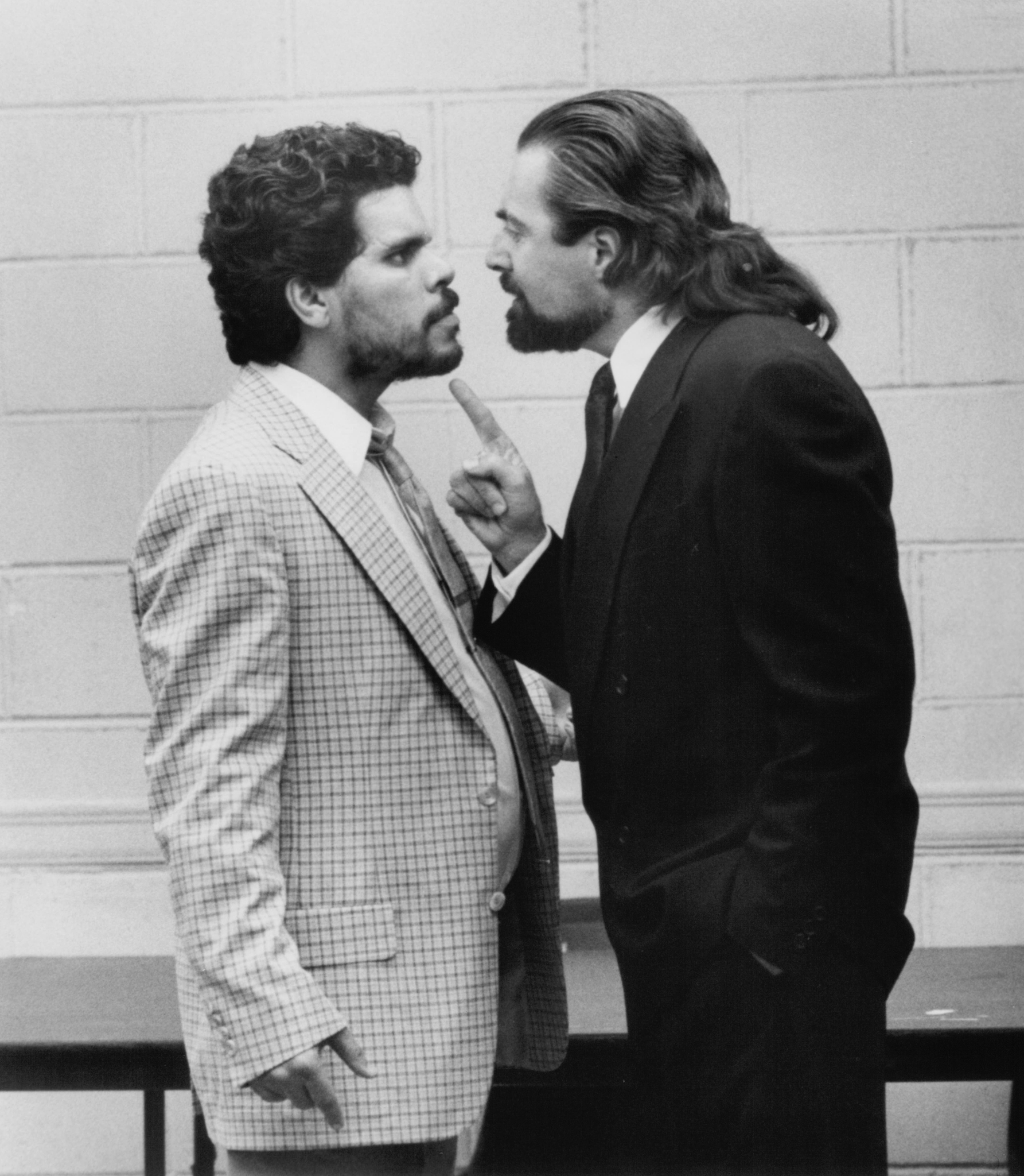Still of Armand Assante and Luis Guzmán in Q & A (1990)