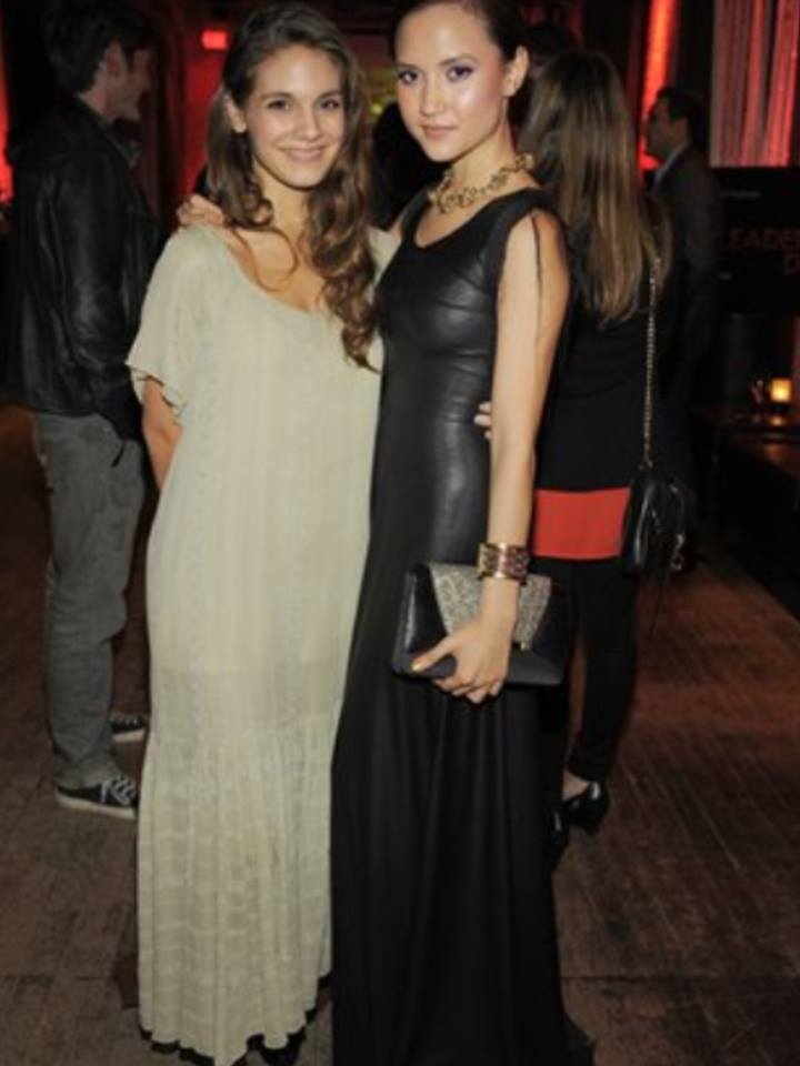 Amanda Grace Cooper with Caitlin Stasey.
