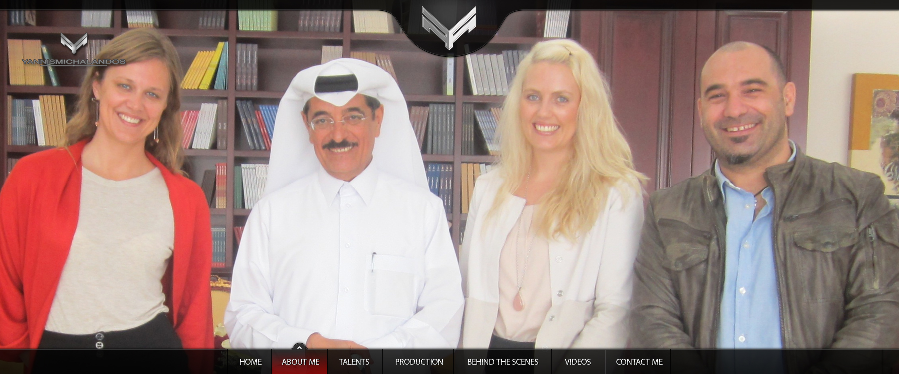 With Qatar's Minister of Culture & Arts