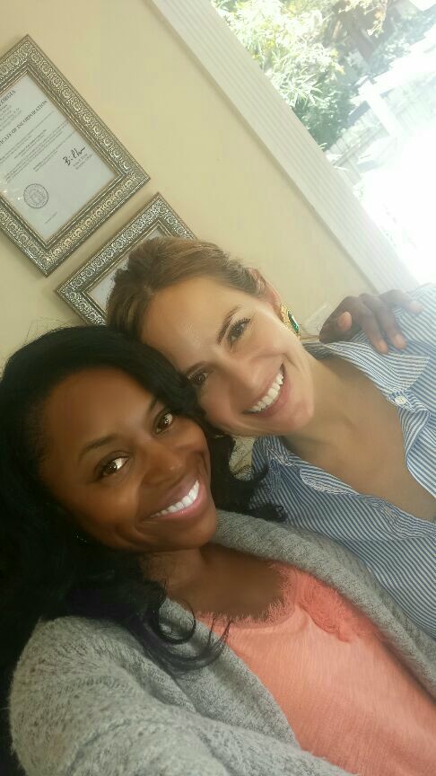 Actors/Producers Anisa Nyell Johnson plus Acting Coach and Friend Emmy Award Winner Natalia Livingston