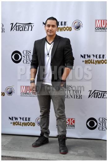 Rick Mancia attends the Environment of People Foundation's New York in Hollywood charity event at CBS studios.
