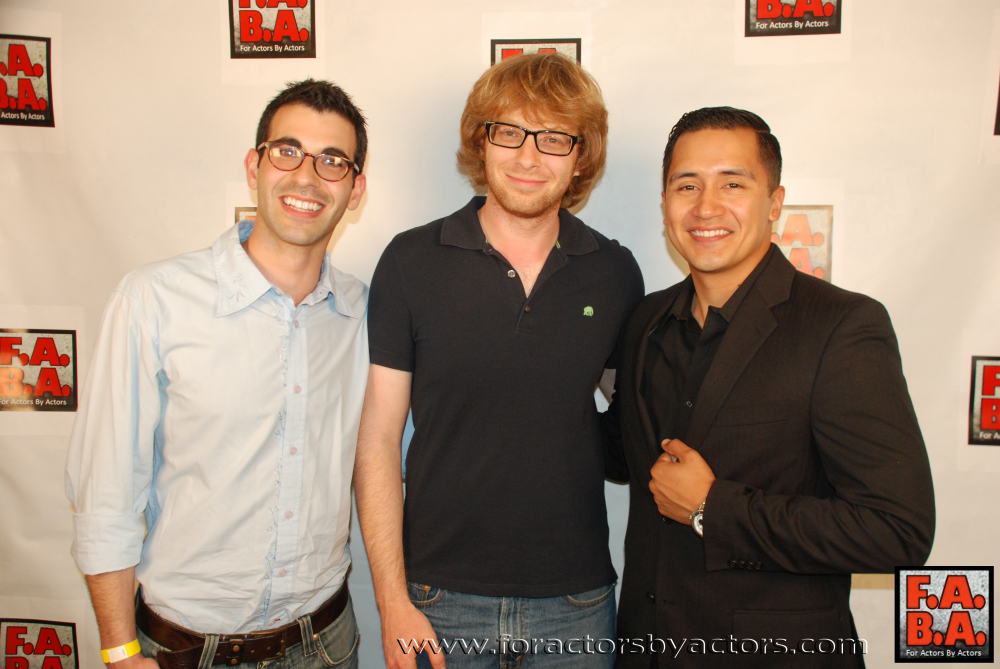 Director/Writer Jacob Salomon, Writer/Producer Jared Bauer, and Actor Rick Mancia of 'Bubala Please' attend HollyShorts Film Festival screening of films created by members of F.A.B.A. Los angeles, 2013