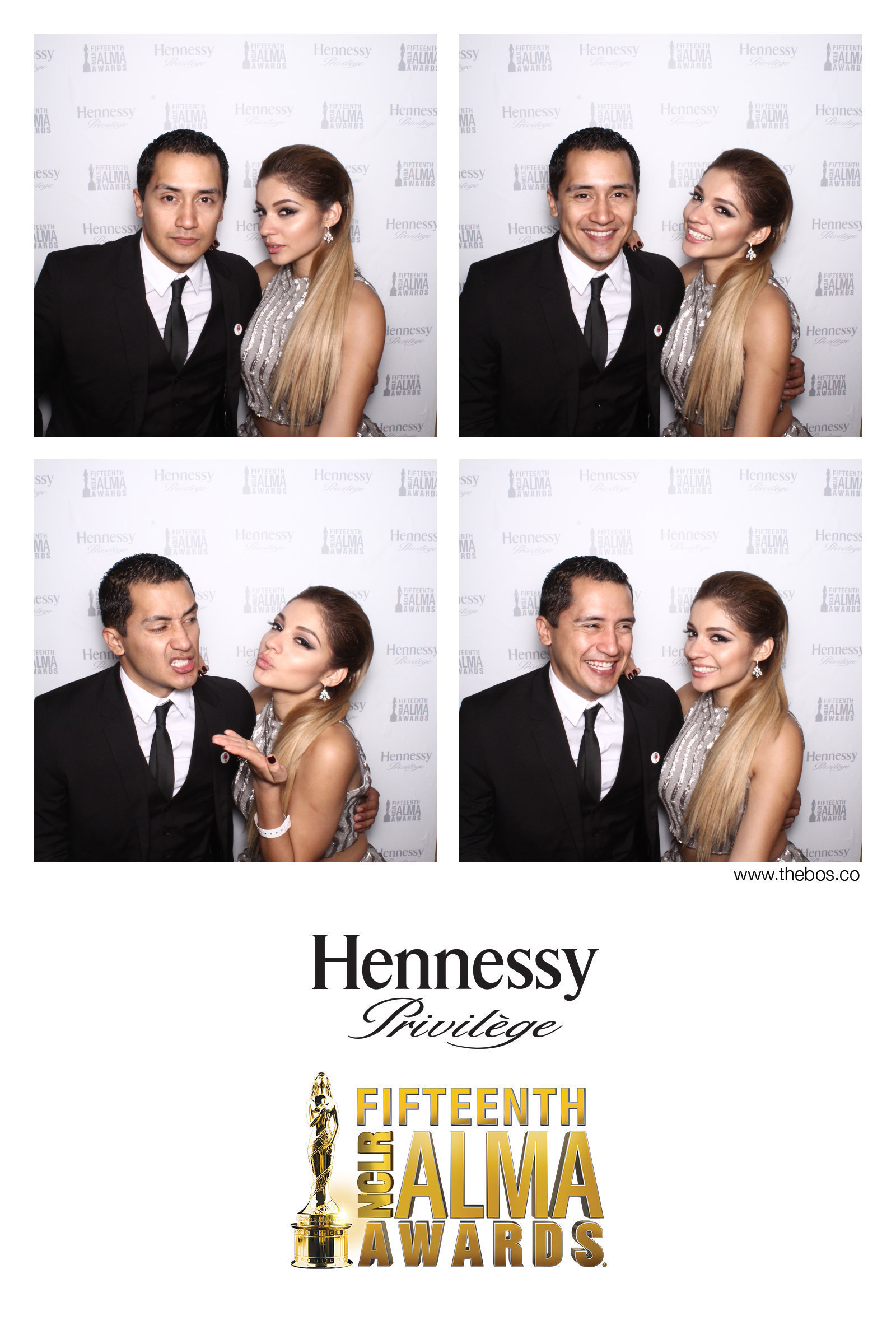 Rick Mancia & Jossie Ochoa attend the 2014 NCLR ALMA Awards Producer's Post Party Hosted by Hennessy