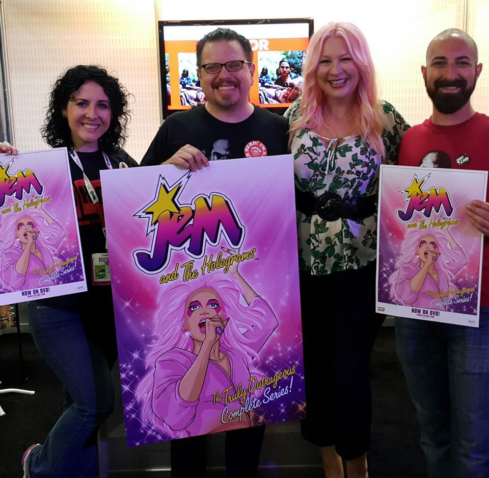 Shoutfactory Signing for Jem DVD San Diego Comic con 2015