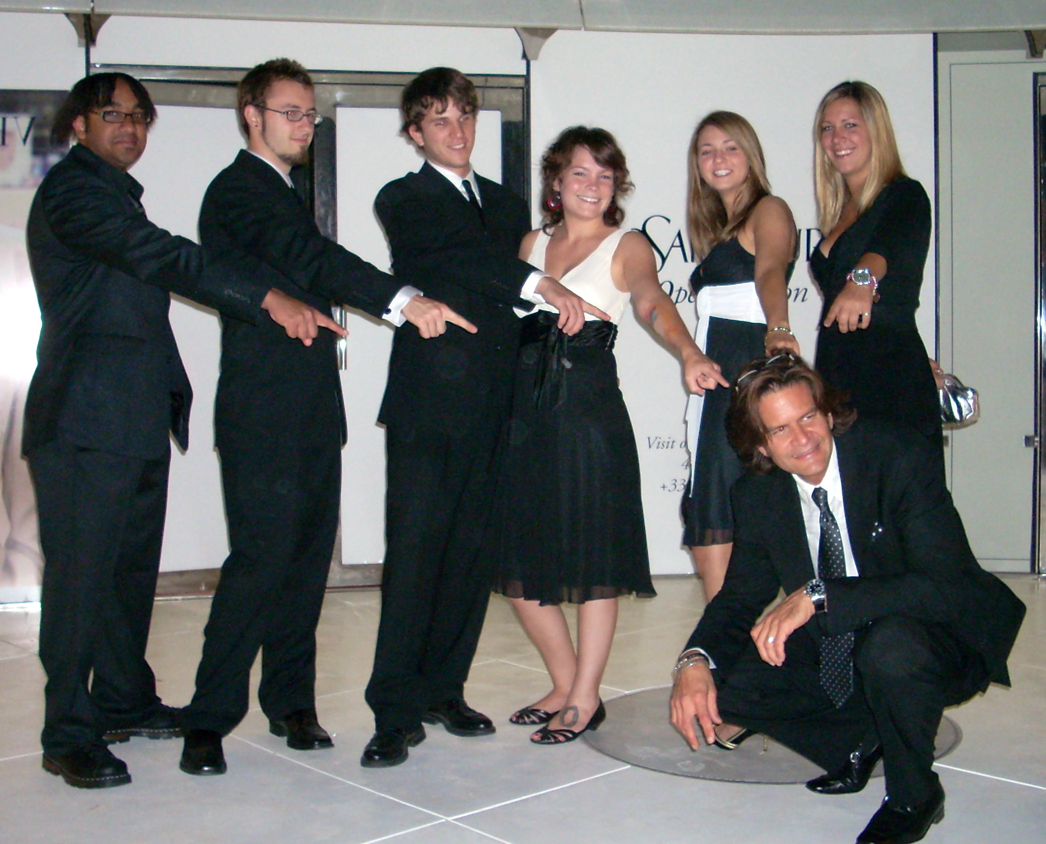 Cannes 2008- Circa Film and UT crew. Chad Bell, Christain Perkins, George denison, allison Koehler, Jacqi Anderson, Tara Parian, Tom Garrett