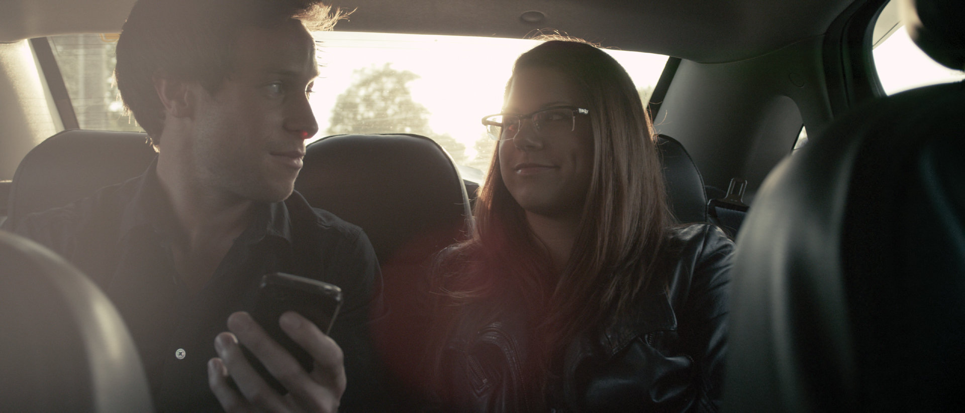 Still of Jake Raymond and Kayla Rock in Liminality (2014)