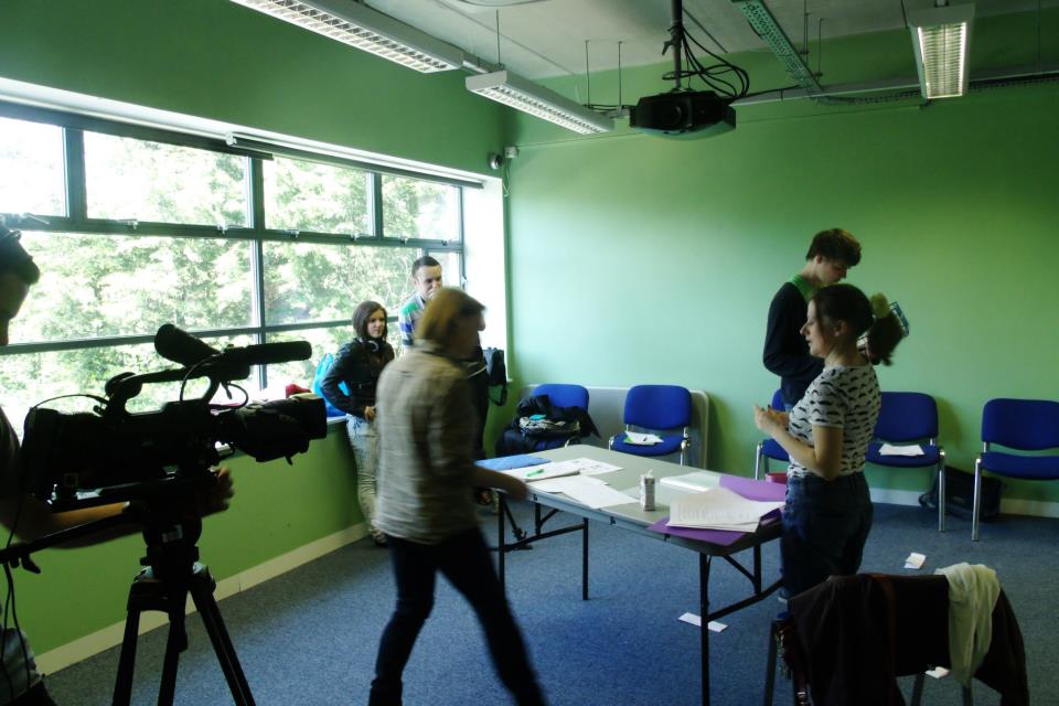 Filming at Met Film School