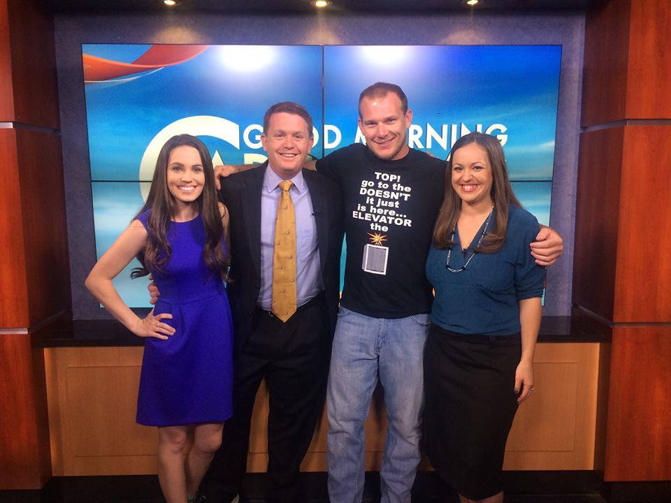 Lumberjack was a celebrity guest on Good Morning Carolina's in Conway, SC when he was at the Xcon Comic Con 2015.