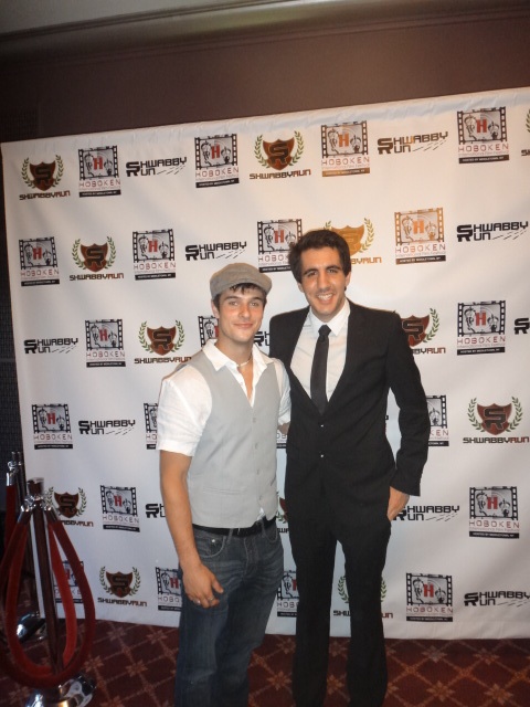 Anthony DiMieri and John Michael Hastie, Hoboken International Film Festival, 2013.