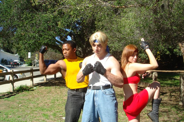 On The Movie Set of :Bare Knuckle Streets of Rage With Cast 2011