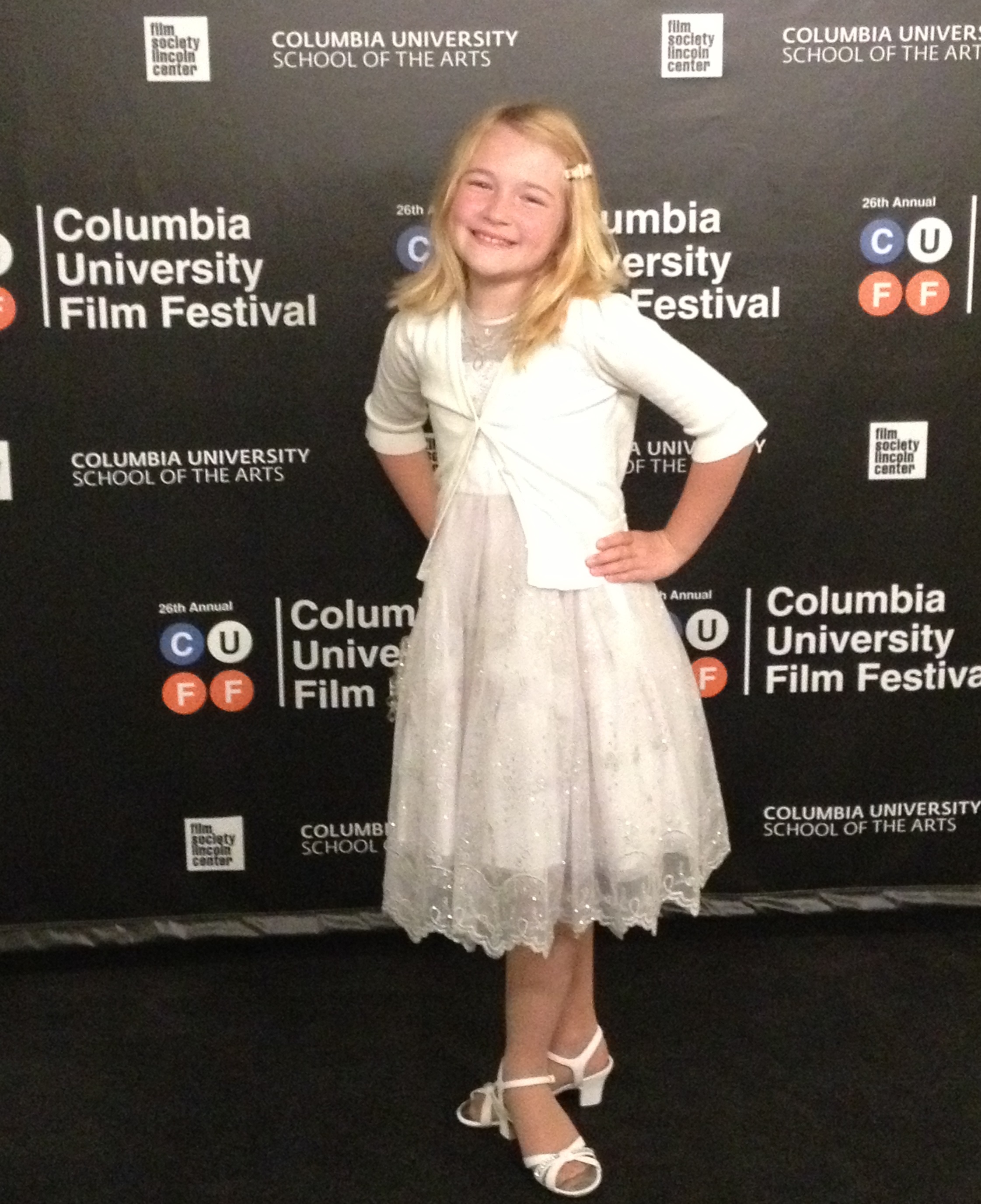 Madeline Lupi at the premiere of 