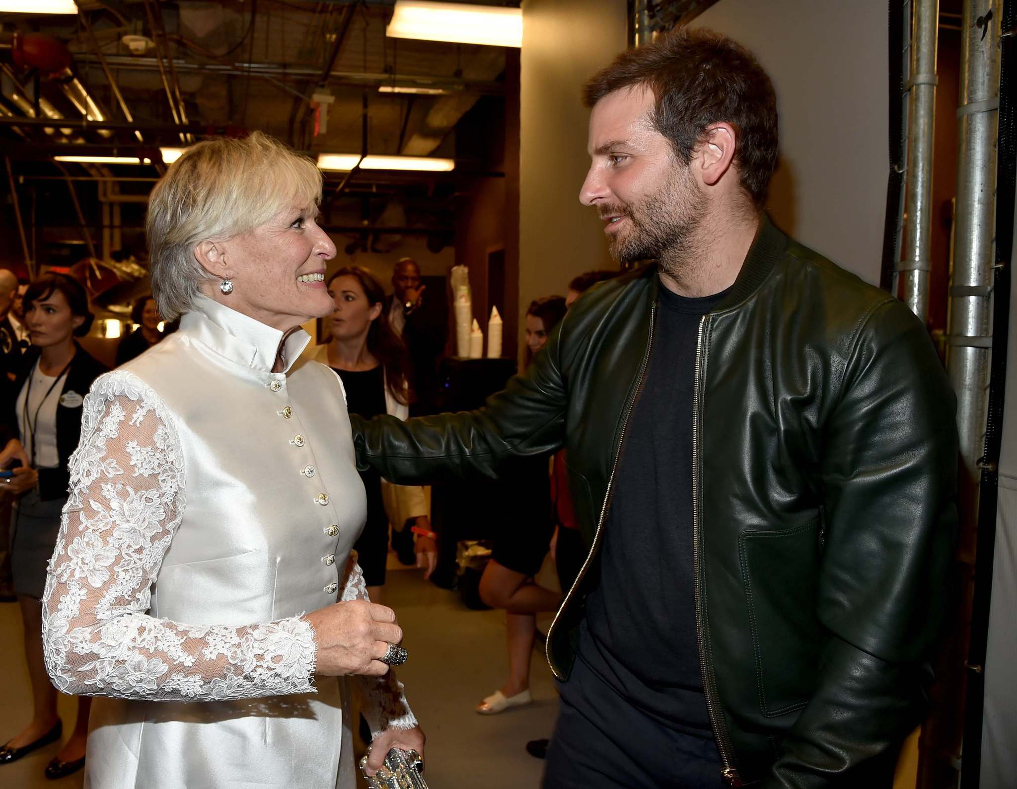 Glenn Close and Bradley Cooper at event of Galaktikos sergetojai (2014)