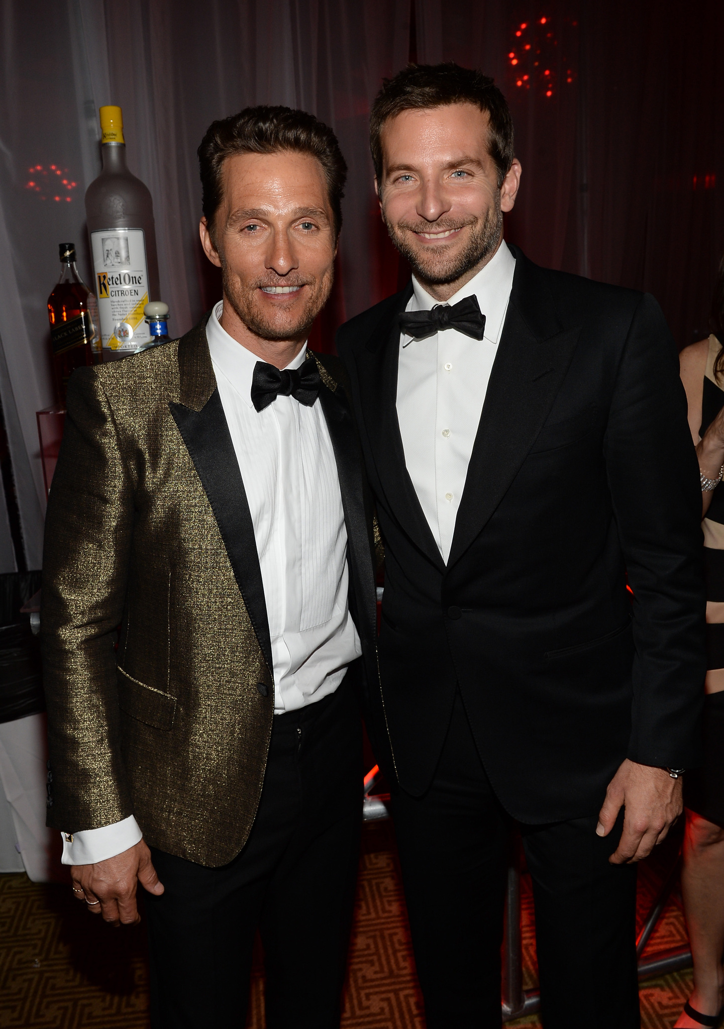 Matthew McConaughey and Bradley Cooper