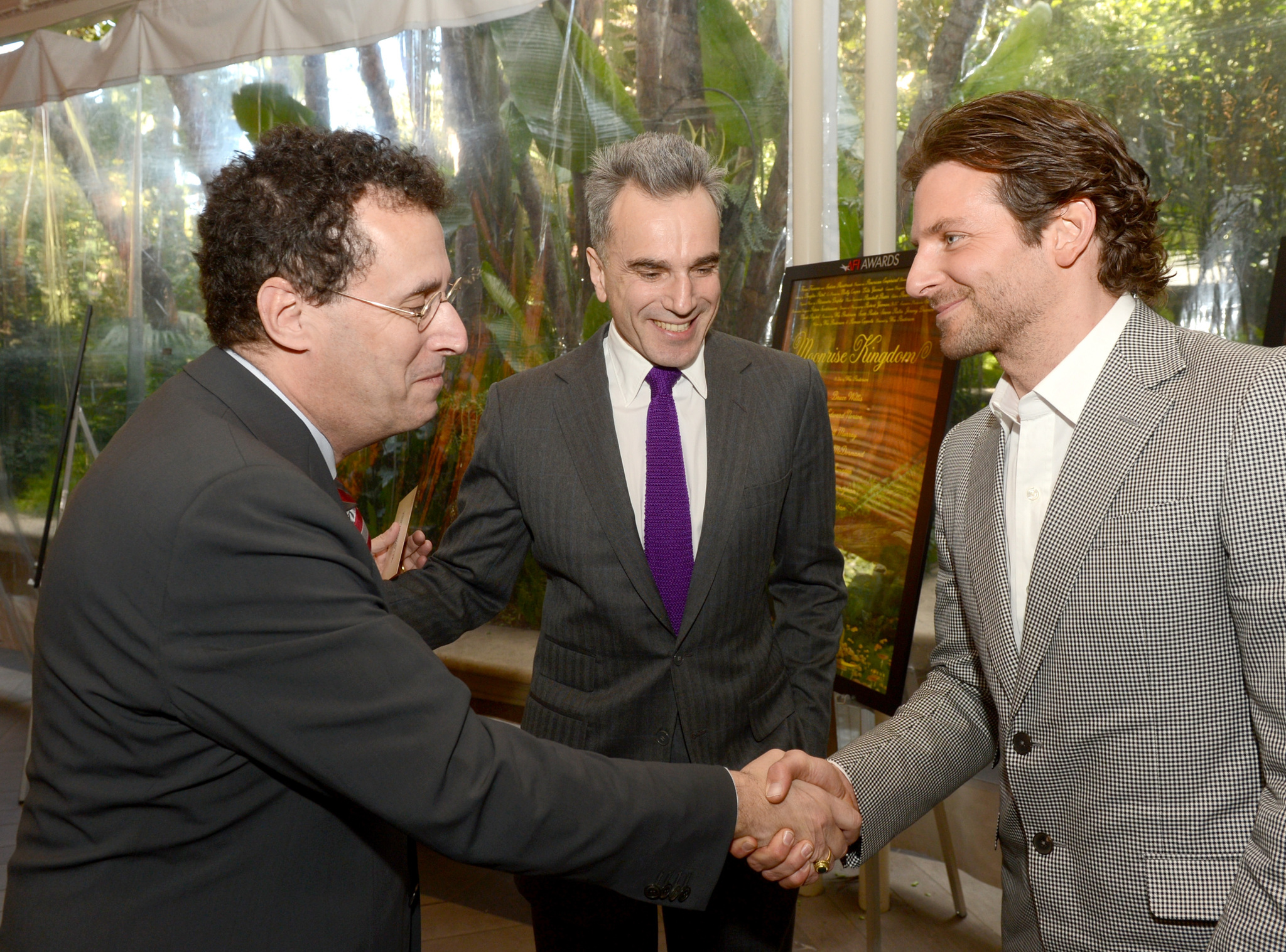 Daniel Day-Lewis, Bradley Cooper and Tony Kushner