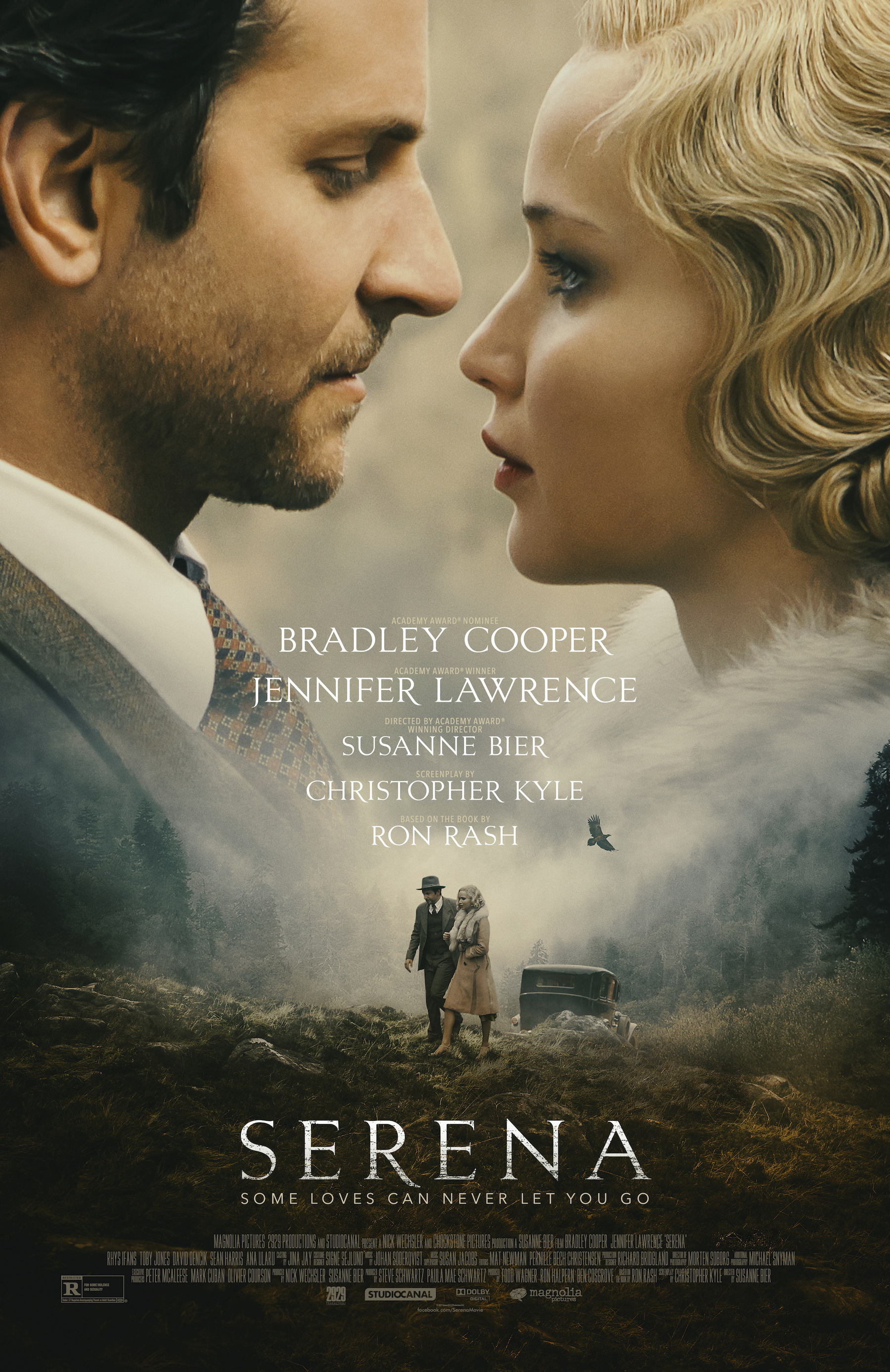 Bradley Cooper and Jennifer Lawrence in Serena (2014)