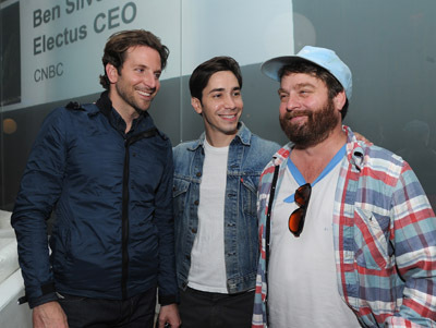 Bradley Cooper, Zach Galifianakis and Justin Long
