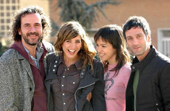 Ernesto Alterio, Lucía Jiménez, Verónica Sánchez and Guillermo Toledo in Los 2 lados de la cama (2005)