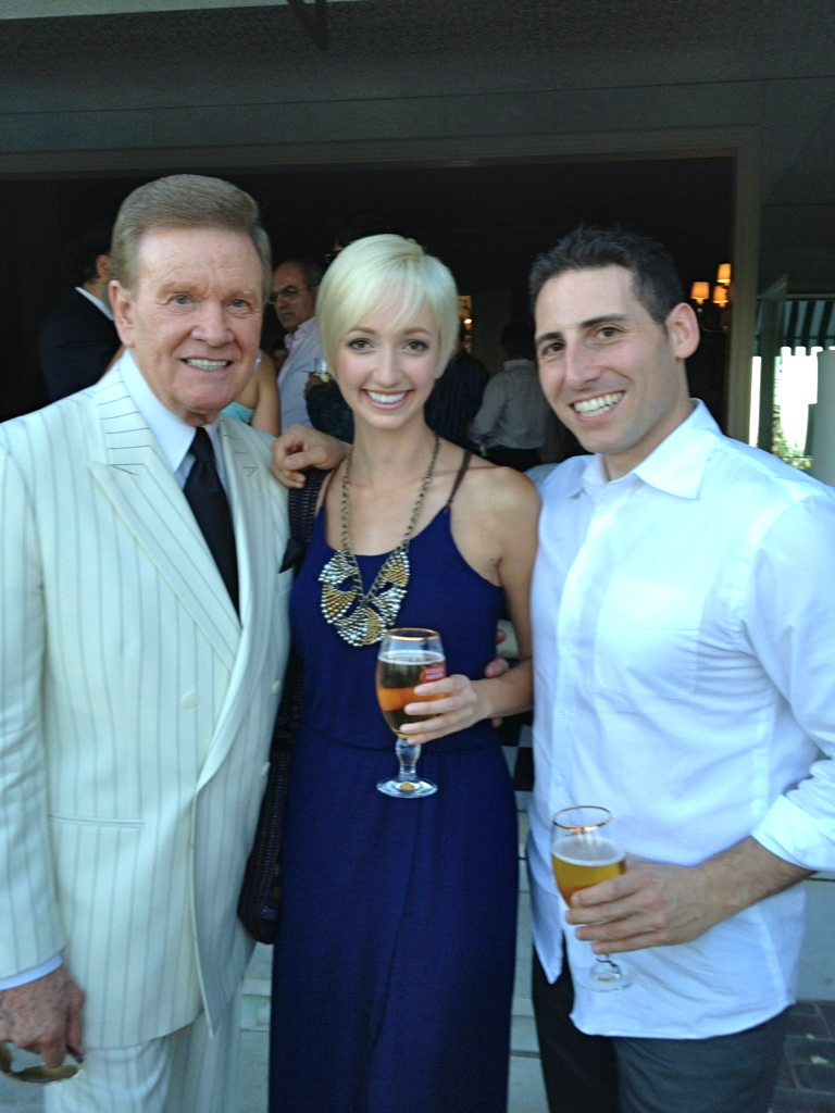 From left to right: Wink Martindale, Jessica Sirls and Aaron Bilgrad