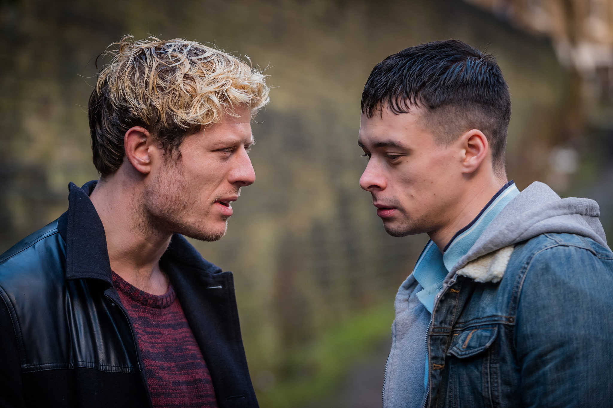 Still of Adam Long and James Norton in Happy Valley (2014)